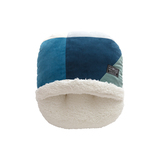 荷兰绒拼块暖脚套