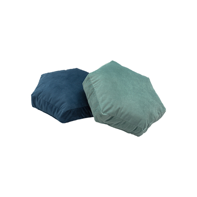 六边形几何抱枕