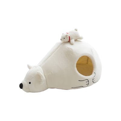 白熊系列趴熊造型宠物窝