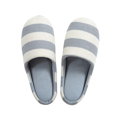 条纹室内拖鞋