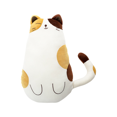 弹力超柔软花猫抱枕