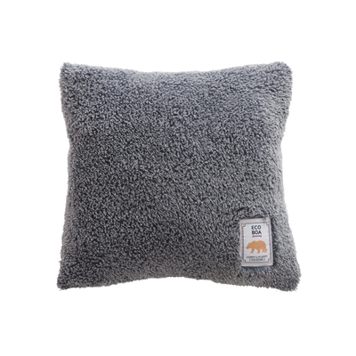 雕印舒棉绒方形靠垫