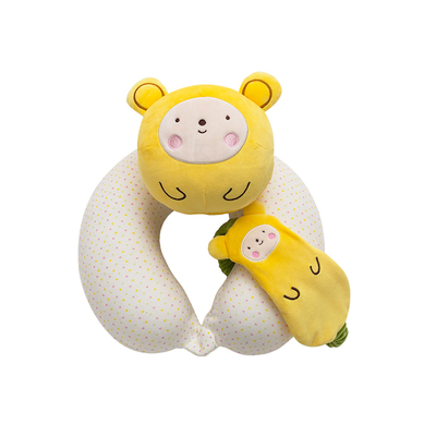 菠菠熊两用颈枕