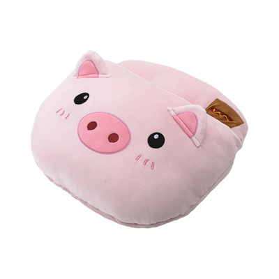 动物心形暖脚套-猪