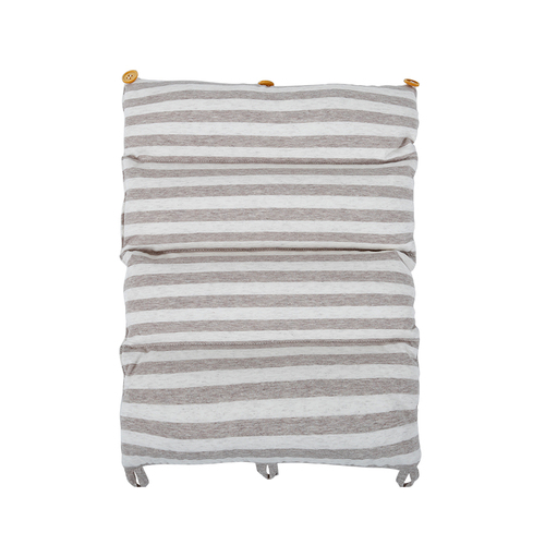 细条纹可卷坐垫