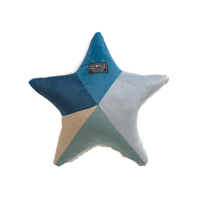 荷兰绒拼块五角星