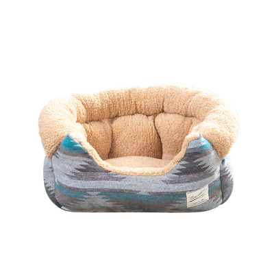 大几何呢料宠物窝