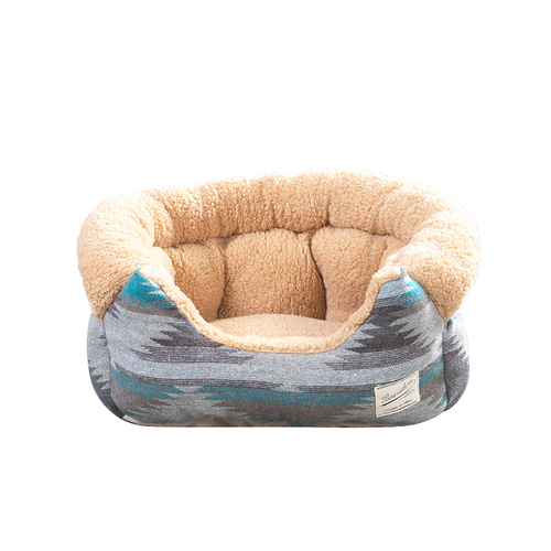 大几何呢料宠物窝