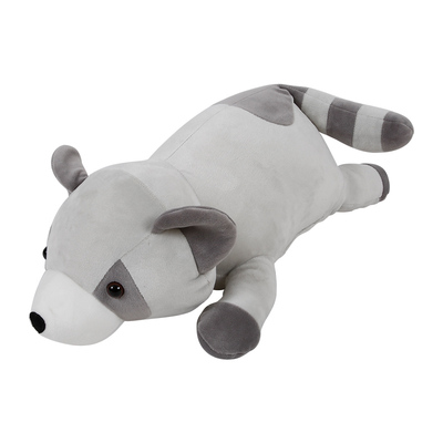 弹力超柔软浣熊抱枕