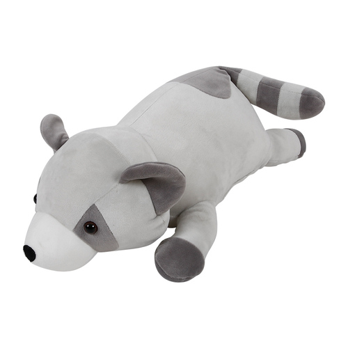 弹力超柔软浣熊抱枕