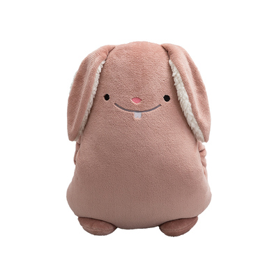 暖手抱枕-兔子