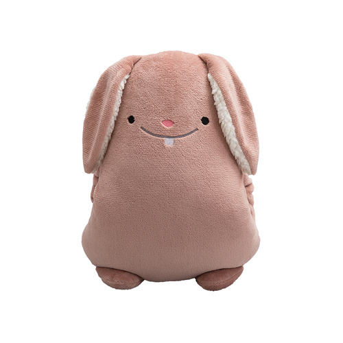 暖手抱枕-兔子