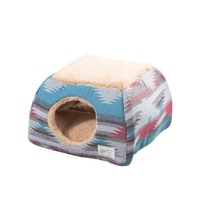 大几何呢料宠物窝