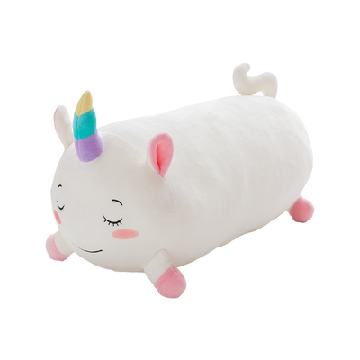 独角兽圆柱抱枕
