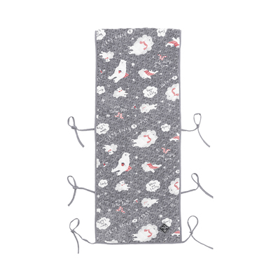 白熊印花椅子套