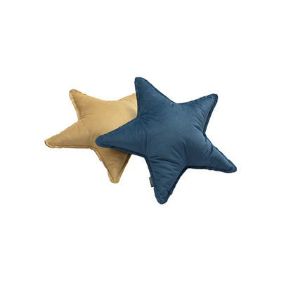 荷兰绒五角星抱枕