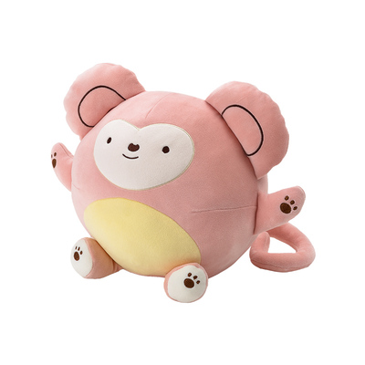 猴子球形抱枕