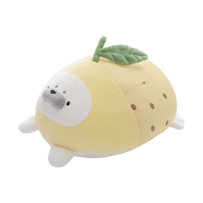 柠檬海豹抱枕