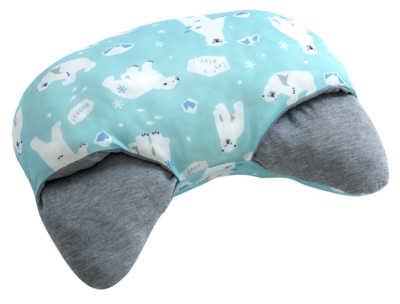 白熊凉感系列暖手枕